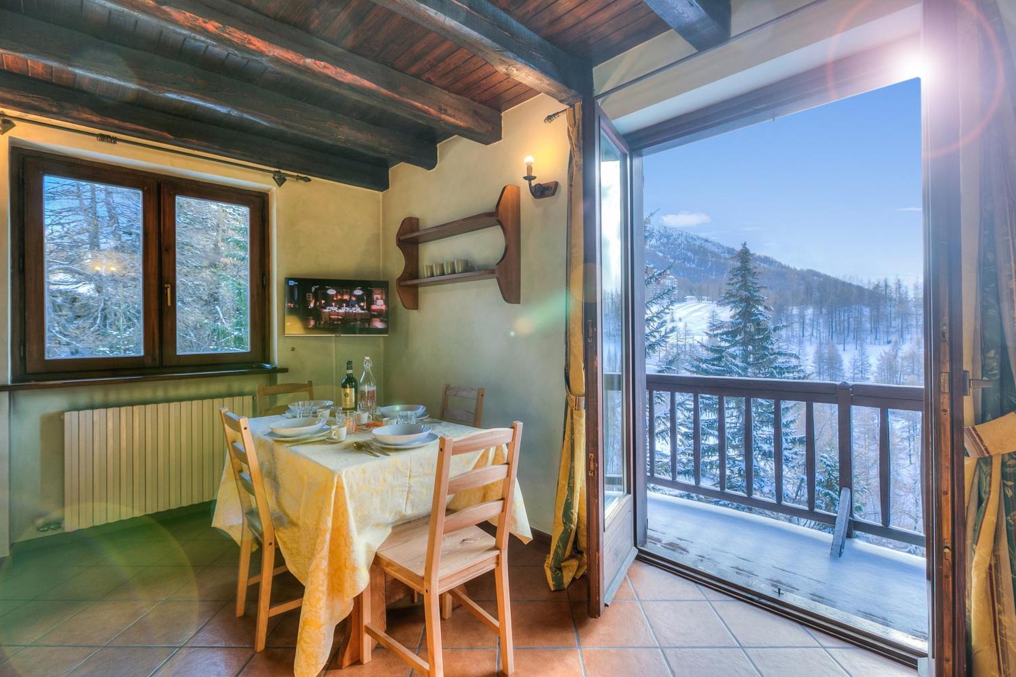 Belvedere Apartments - Happy Rentals Colle Colle Sestriere Eksteriør bilde